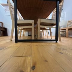 一枚板専門店　アイアン脚について